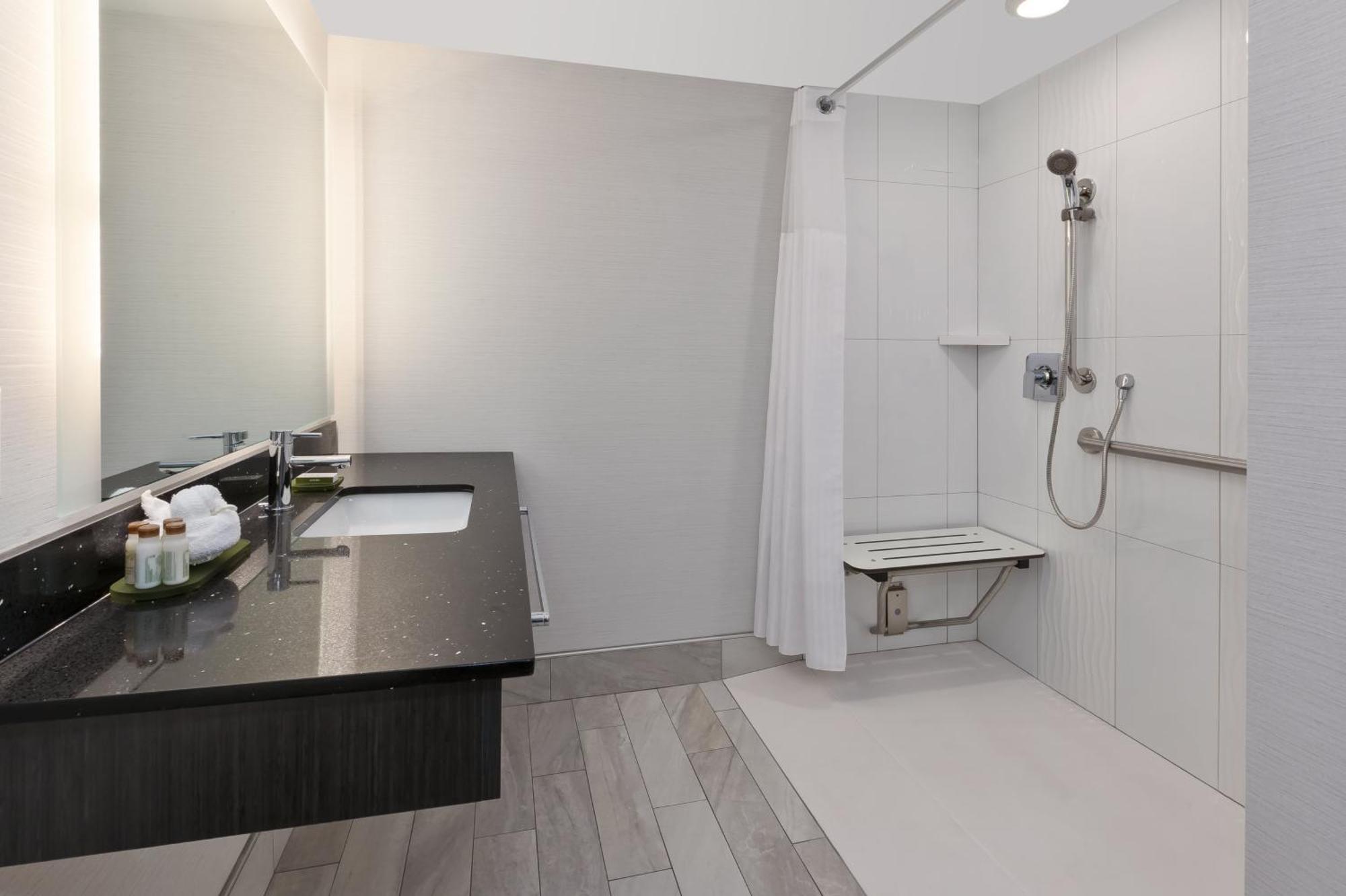 Queen Room - Hearing Accessible Roll in Shower/Non-Smoking