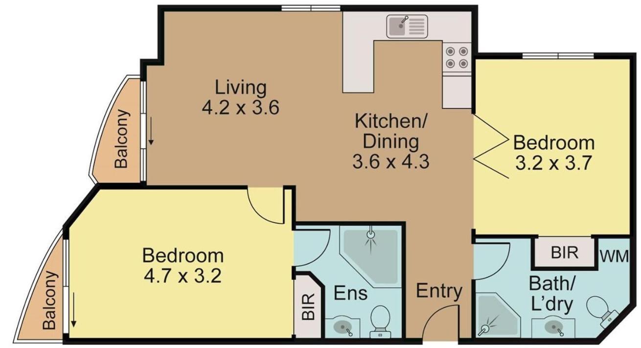 Two-Bedroom Apartment