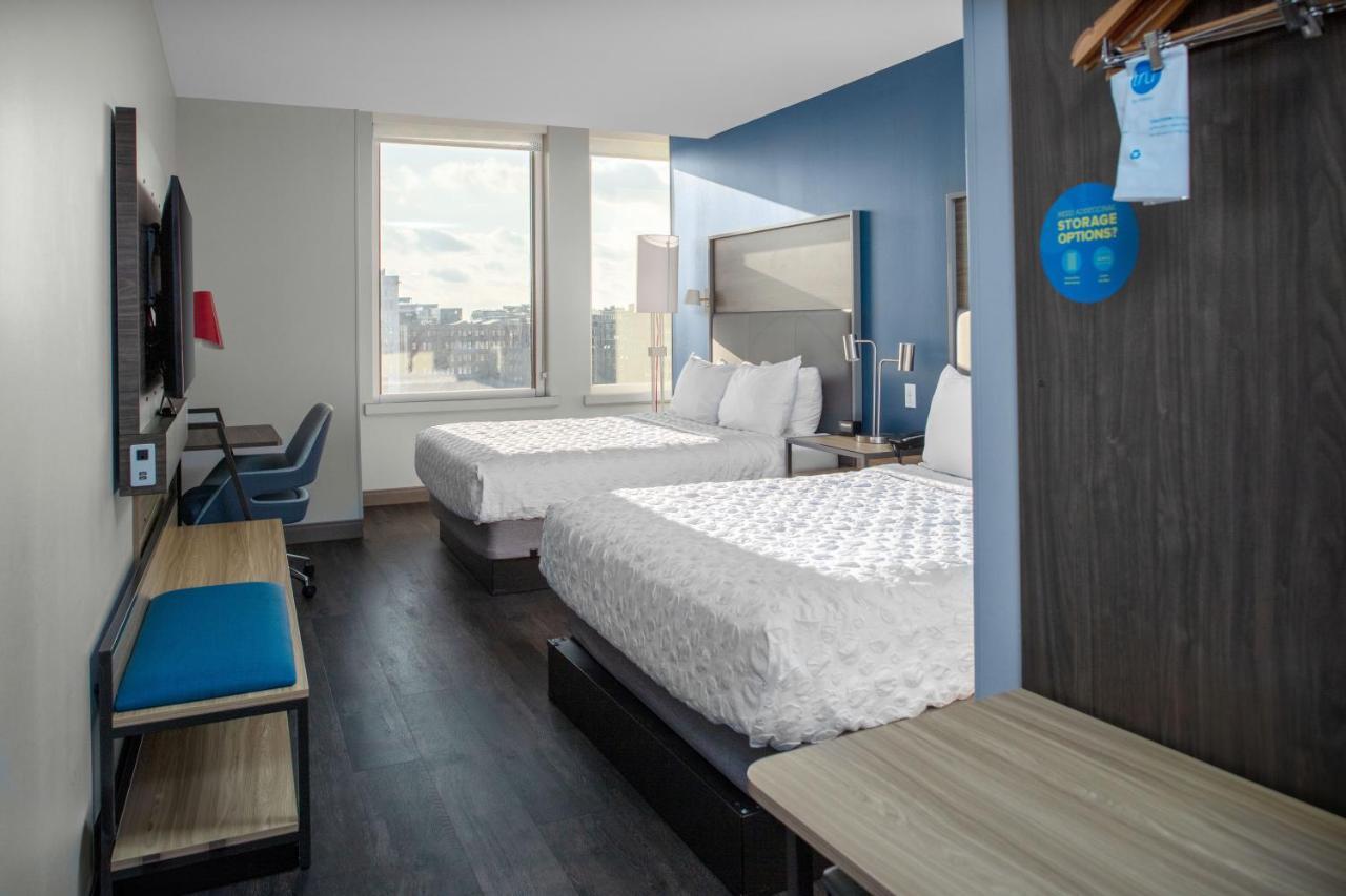 Queen Room with Two Queen Beds and Walk-In Shower