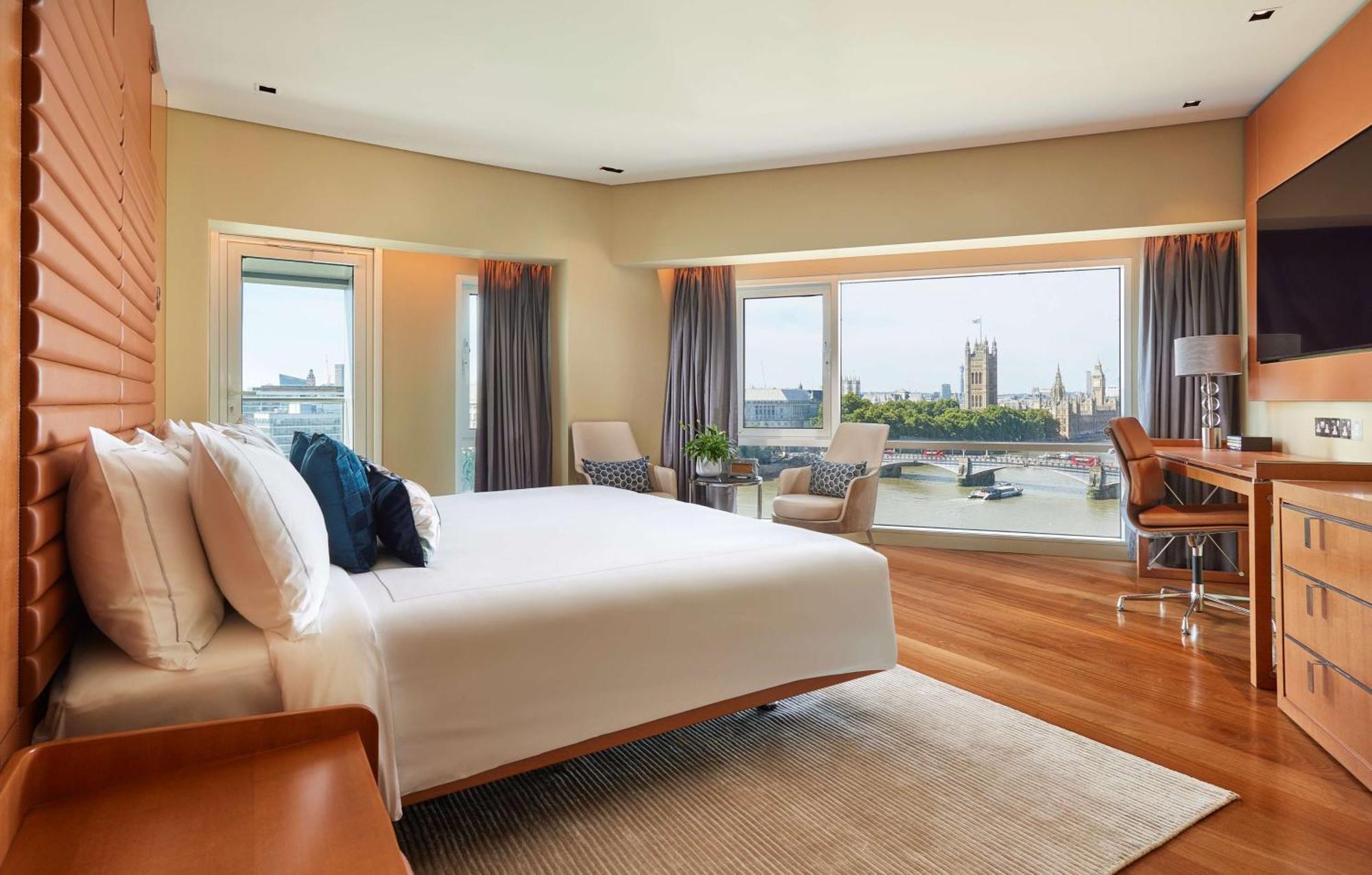 Two-Bedroom Suite with Balcony and River View