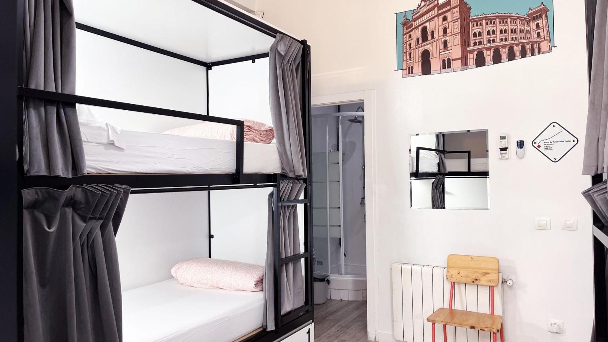 Bed in 6-Bed Female Dormitory Room