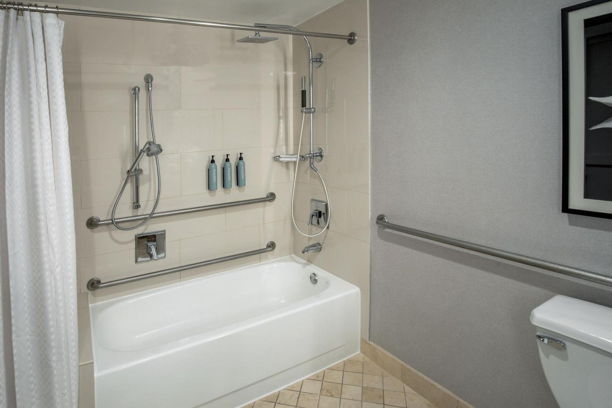 Traditional King Room with Roll-in Shower - Mobility and Hearing Accessible