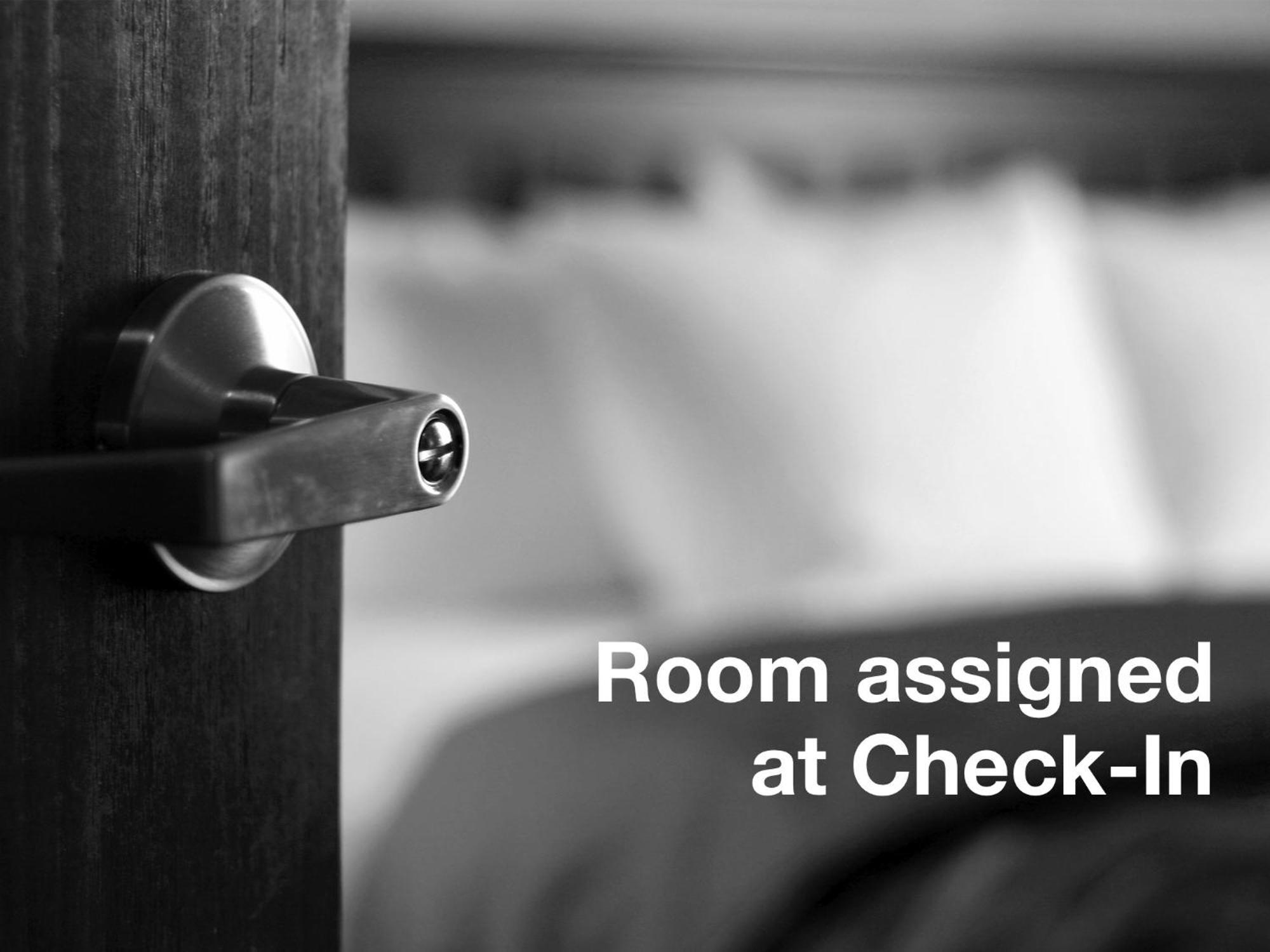 Room Selected at Check