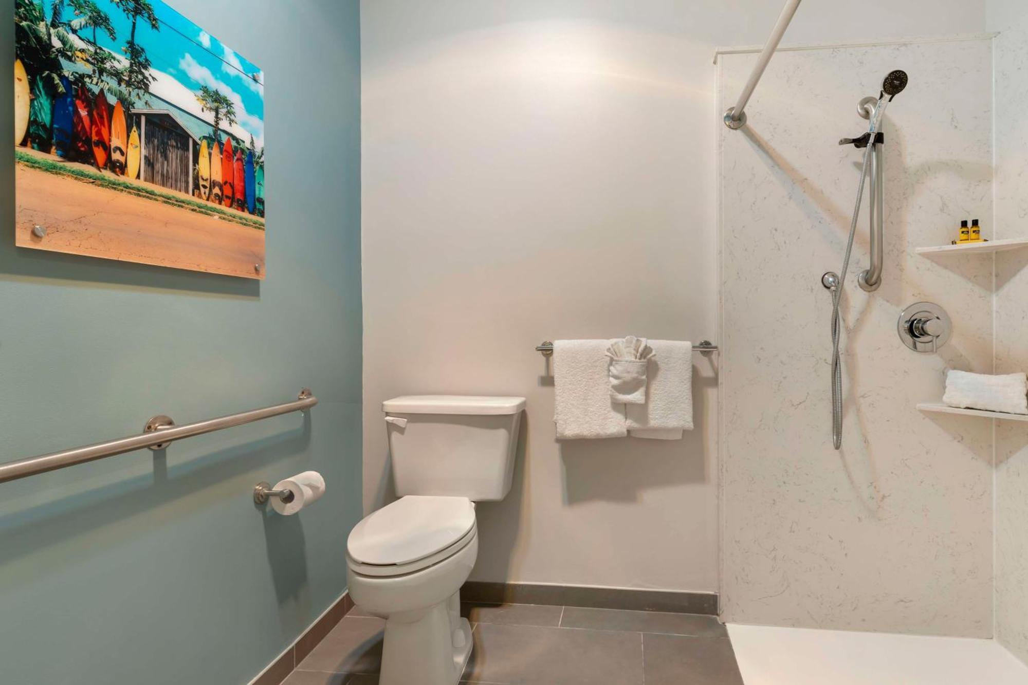 Queen Room with Two Queen Beds and Roll-In Shower - Disability Access/Non-Smoking