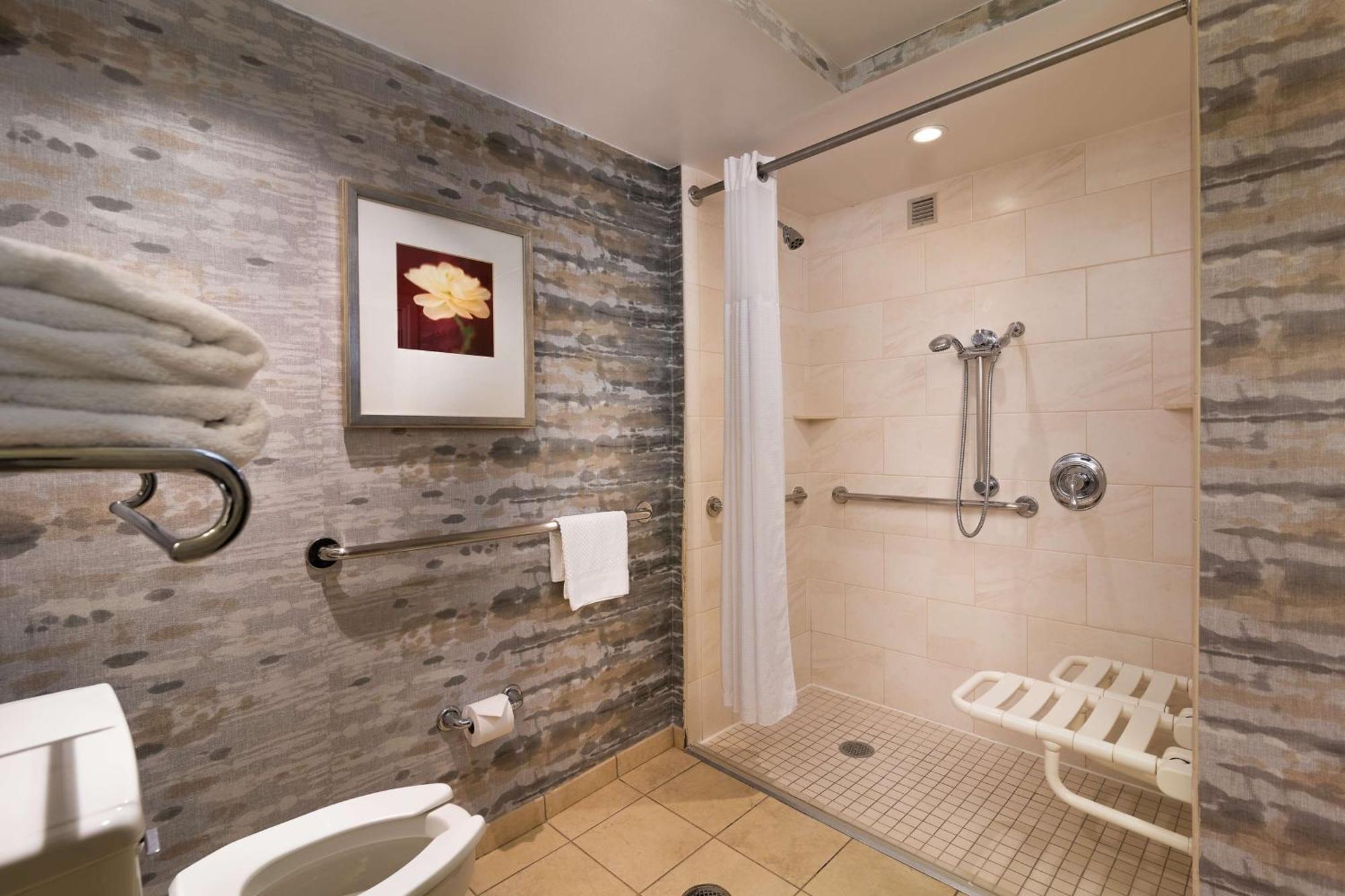 King Room with Roll-In Shower - Disability Access