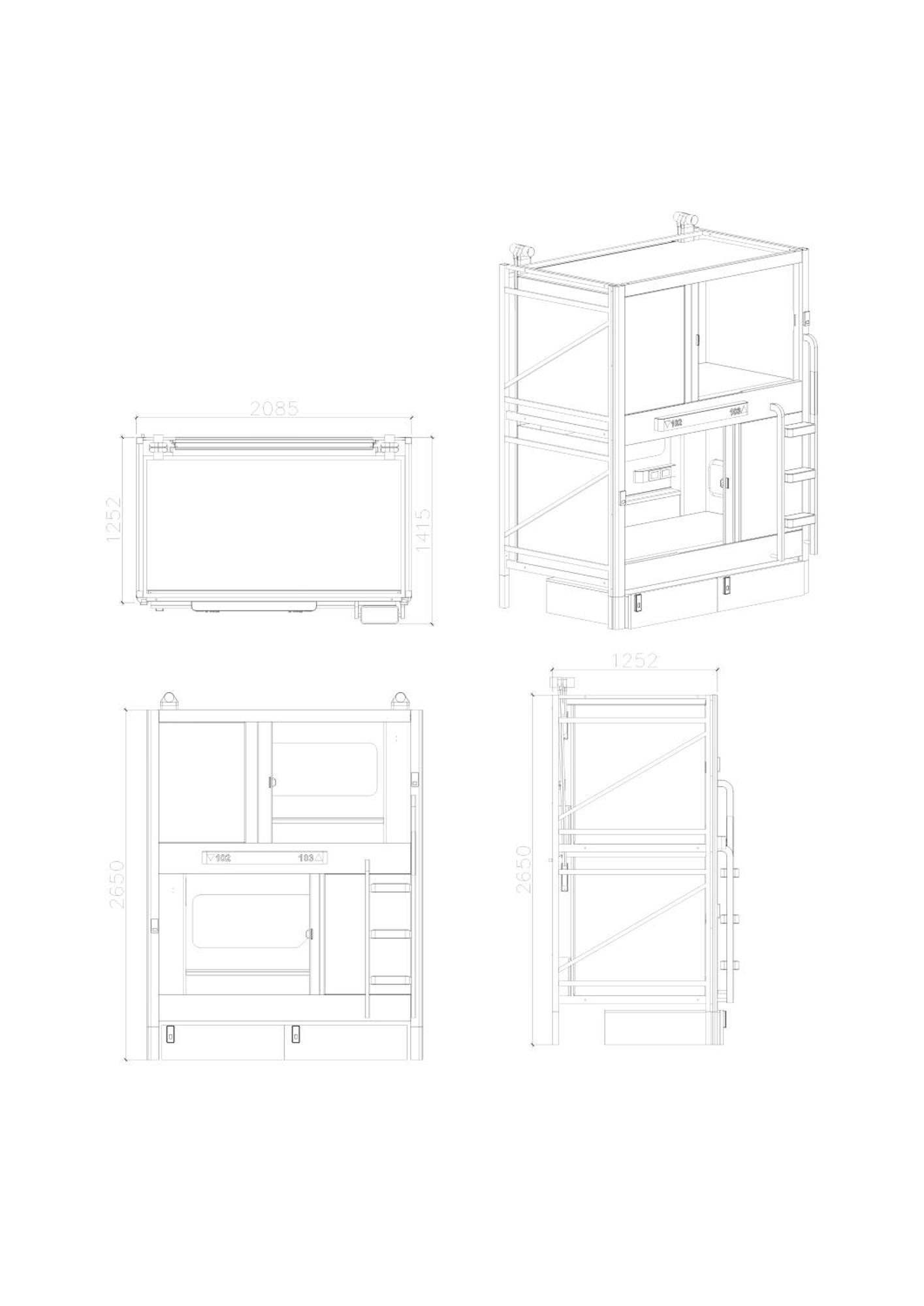 Single Bed in Mixed Dormitory Room