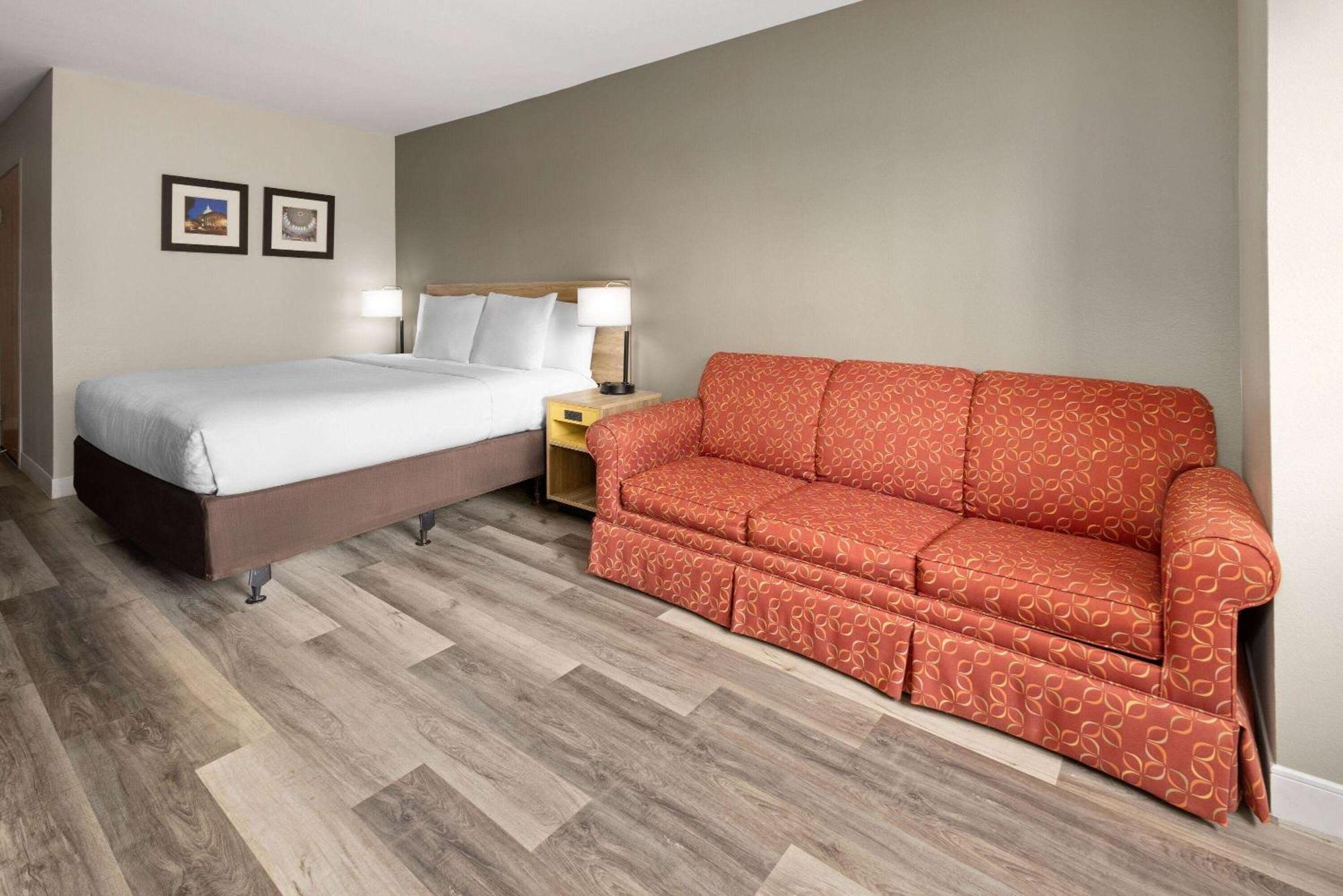 King Room with Mobility Access and Roll-In-Showerm -  Non-Smoking