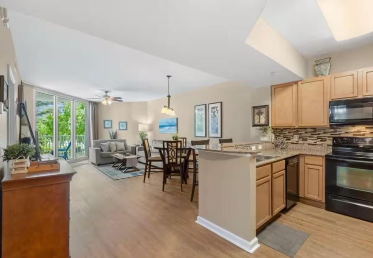 Two-Bedroom Apartment with Balcony