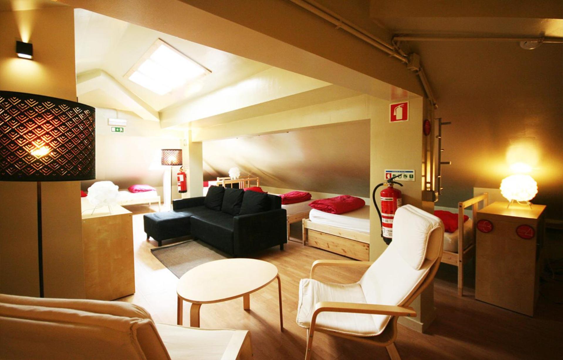 Bed in 12-Bed Dormitory Room