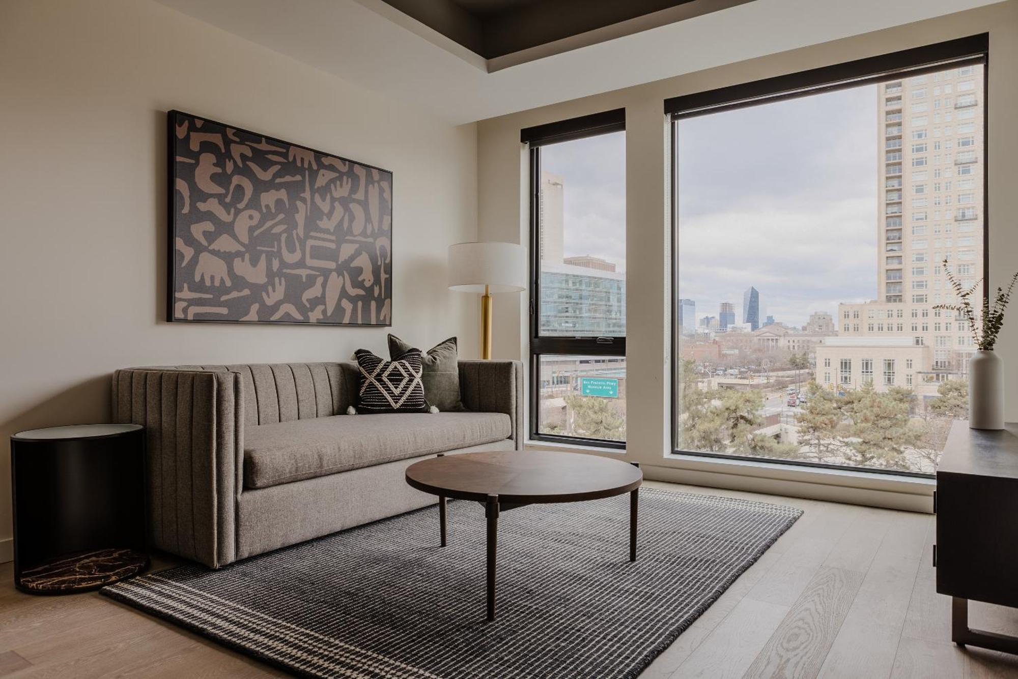 One-Bedroom Apartment with City View