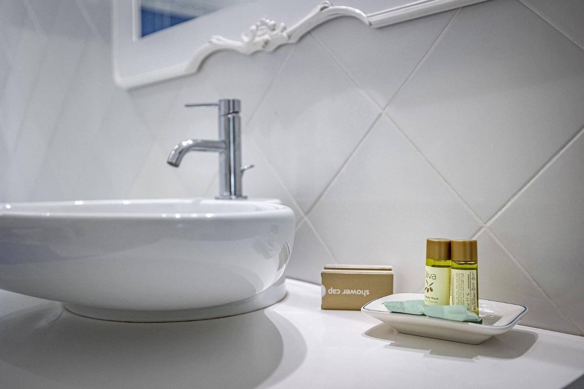 Deluxe Double Room bathtub