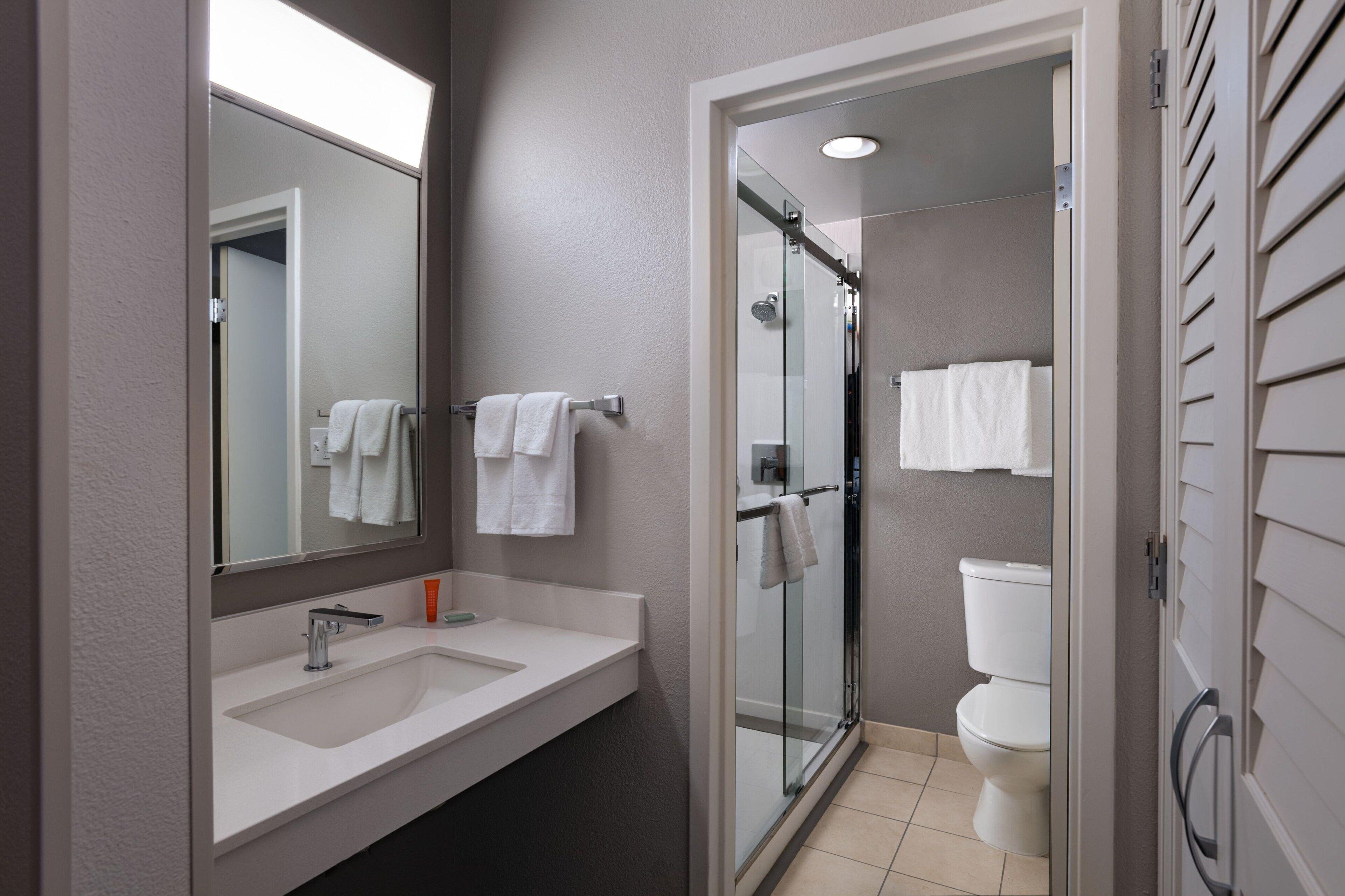 Deluxe King Room with Sofa Bed and Courtyard View - Hearing Accessible