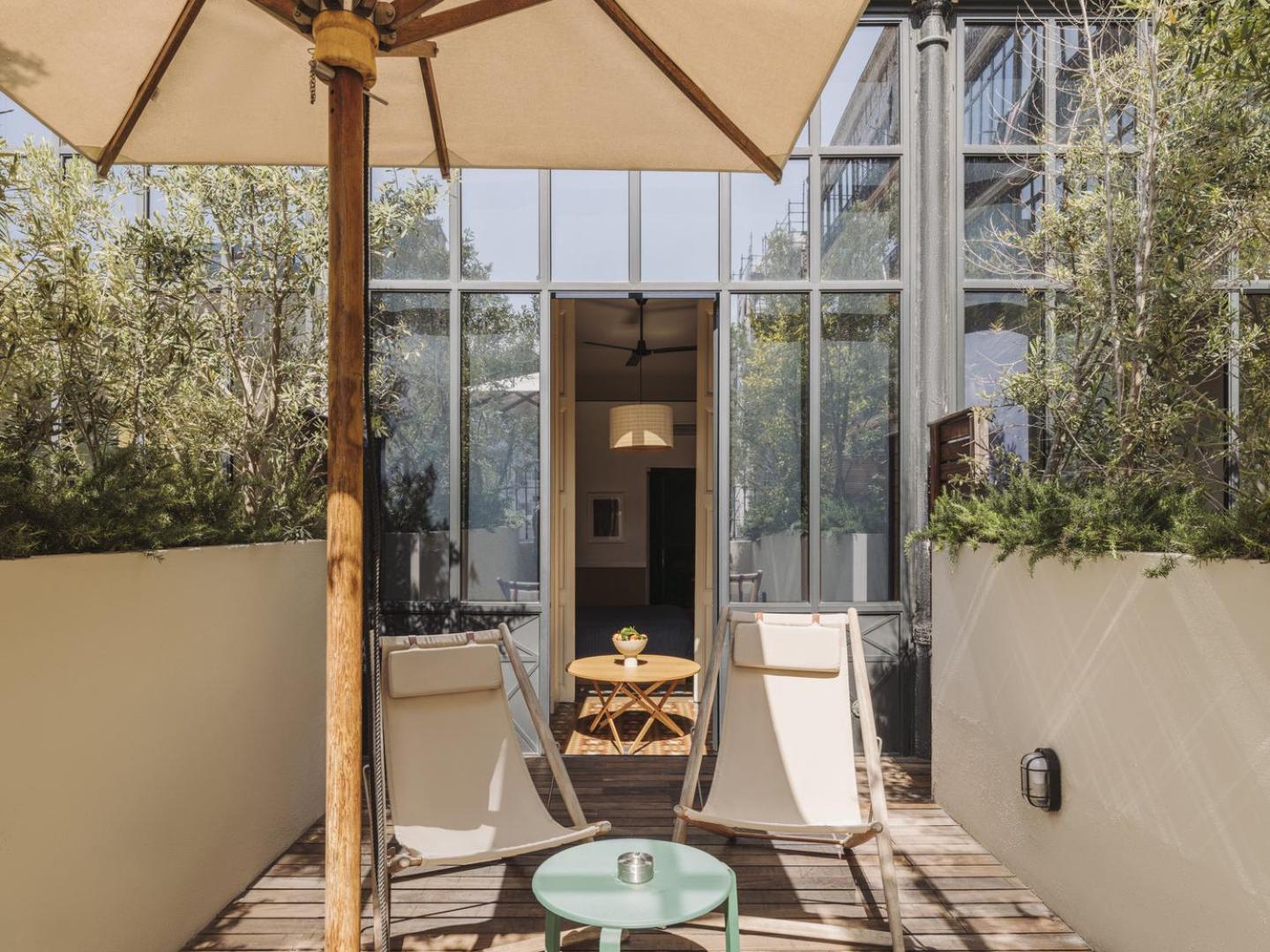 Deluxe Double Room with Private Patio