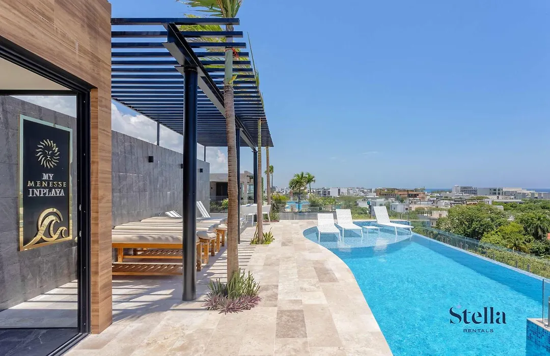 Chic Studio At My Menesse In Playa With Roof Pool-1