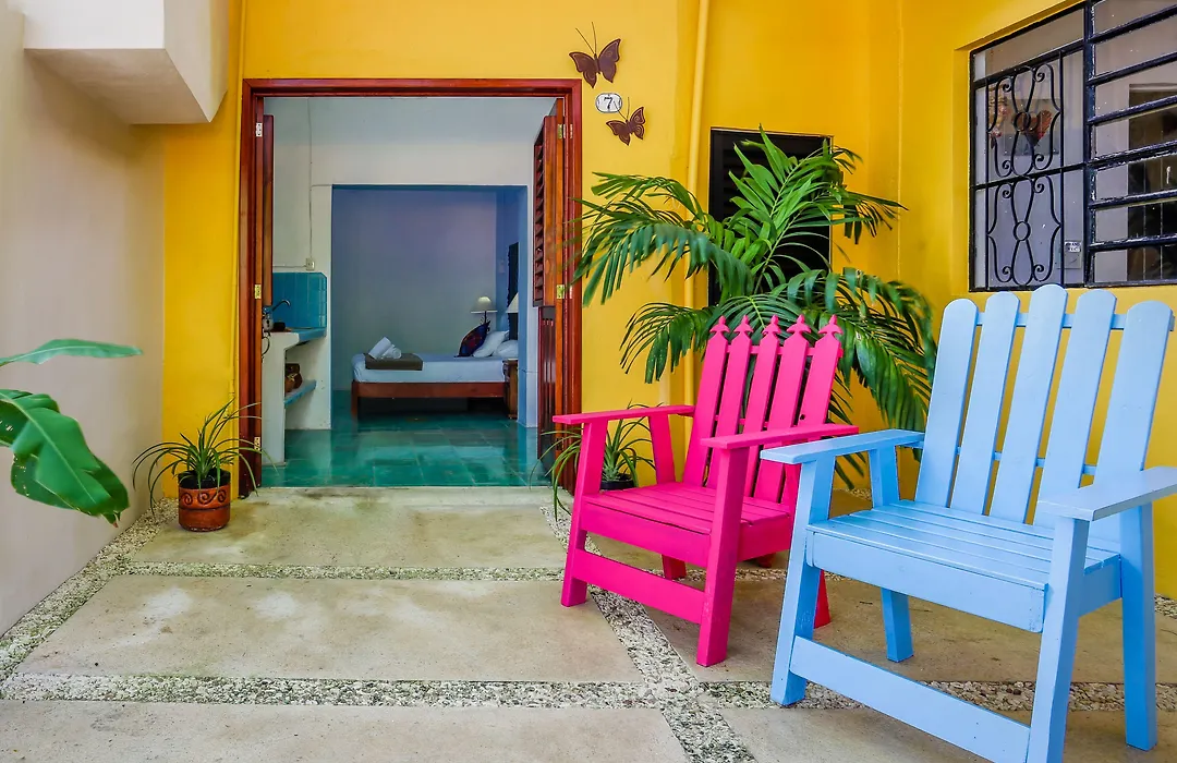 Casa Del Solar Centro Cozumel - Wifi Gratuito Fibra Optica 200 Mbps-1