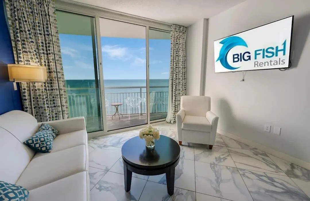 Amazing Beachfront Condo With Nice Hot Tub & Pools-1