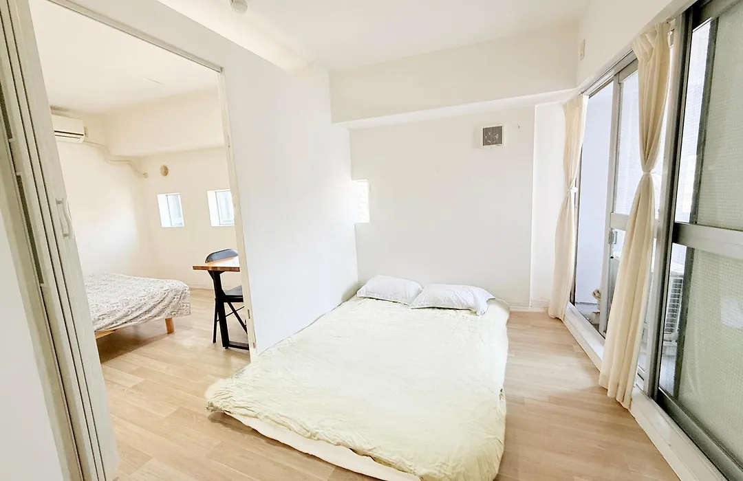 Shinjuku Kabuki Youth Hostel#New Sunshine Room#50 Second Walk From Higashi Shinjuku Subway#Automatic Locking Door12Bk2-1