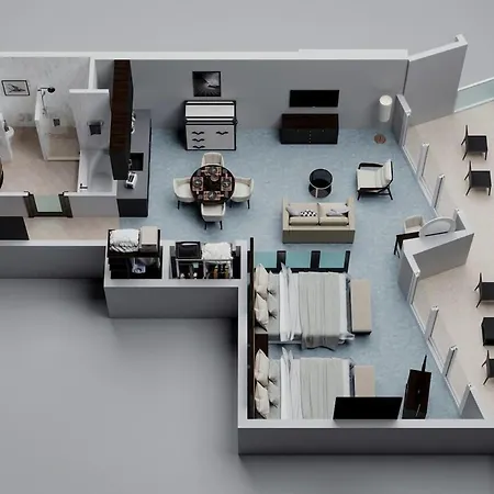 Fontainebleau Miami Beach Sorrento Private Ocean Luxury Suite-3