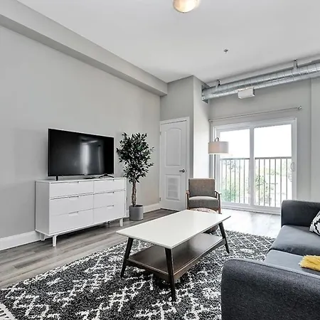 High-End Condo Downtown Kingston Near Rmc Queens-2