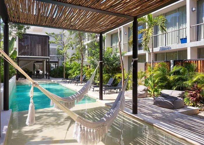 Stylish Condo For 4 Rooftop & Pool Access Tulum