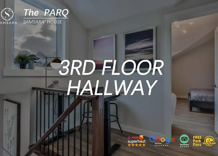 The Parq By Samsara Resort Top View Downtown 4Br & 3Bth Canmore