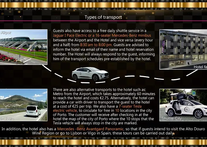 Hotel Jaguar Oporto - Is Near The Metro Has Free Parking And A Free Shuttle Service Between The Airport And The Hotel From 7Am To 8Pm