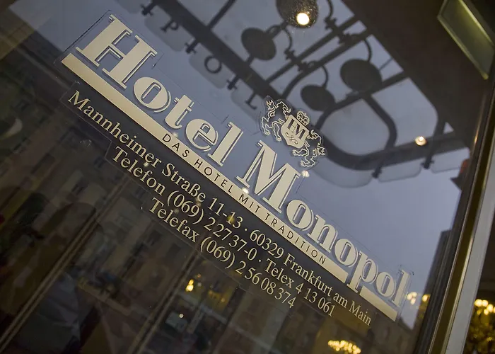 Hotel Monopol - Central Station Frankfurt am Main