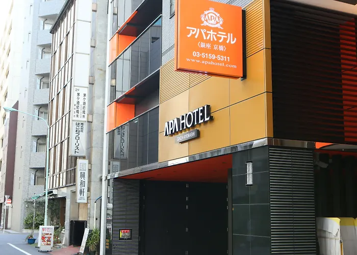 Apa Hotel Ginza Kyobashi Tokyo Eki Yaesu Minamiguchi