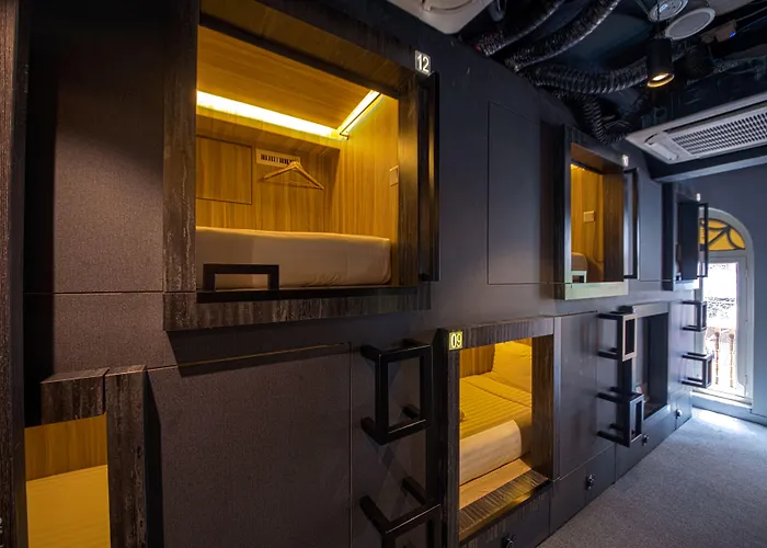 Cube Boutique Capsule Hotel At Chinatown Singapore