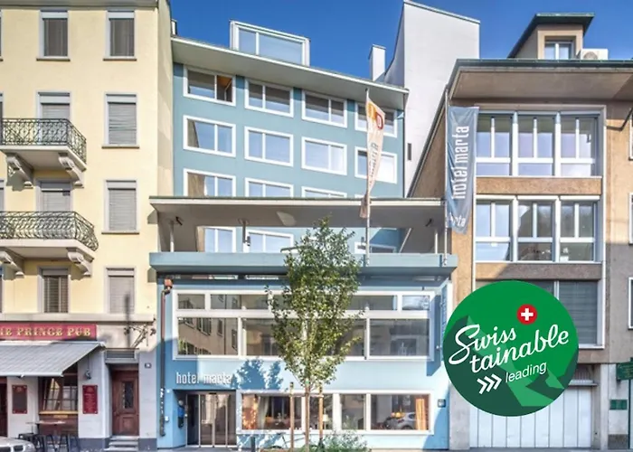 Hotel Marta - 1950'S Architecture In Zurich'S Vibrant Old Town, Near Main Station