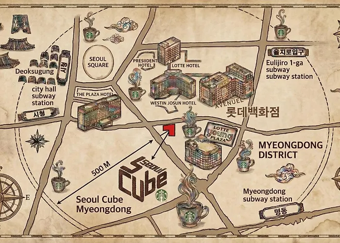 Seoul Cube Myeongdong Hotel