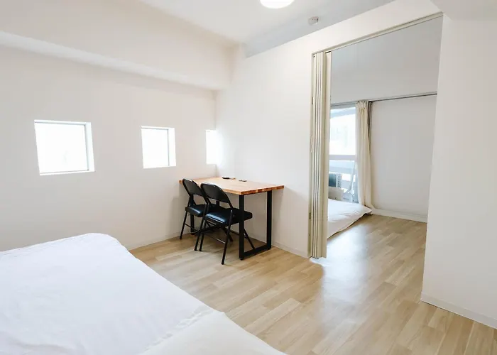 Shinjuku Kabuki Youth Hostel#New Sunshine Room#50 Second Walk From Higashi Shinjuku Subway#Automatic Locking Door At Entrance Tokyo