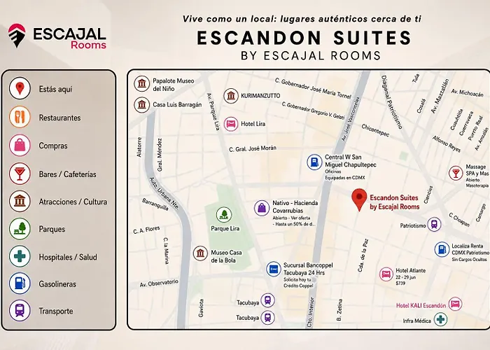 Escandon Suites By Escajal Rooms Mexico City